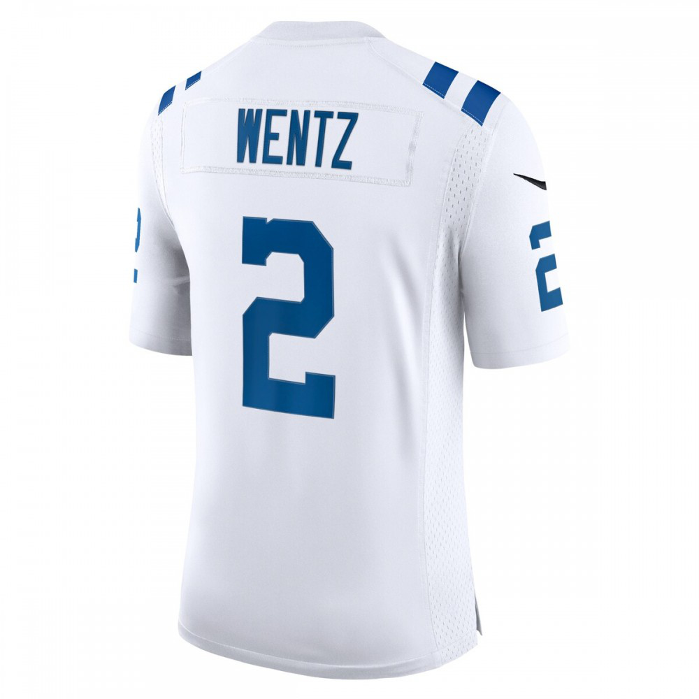 Carson Wentz Indianapolis Colts Nike Vapor Limited Jersey - White-Profan Arena